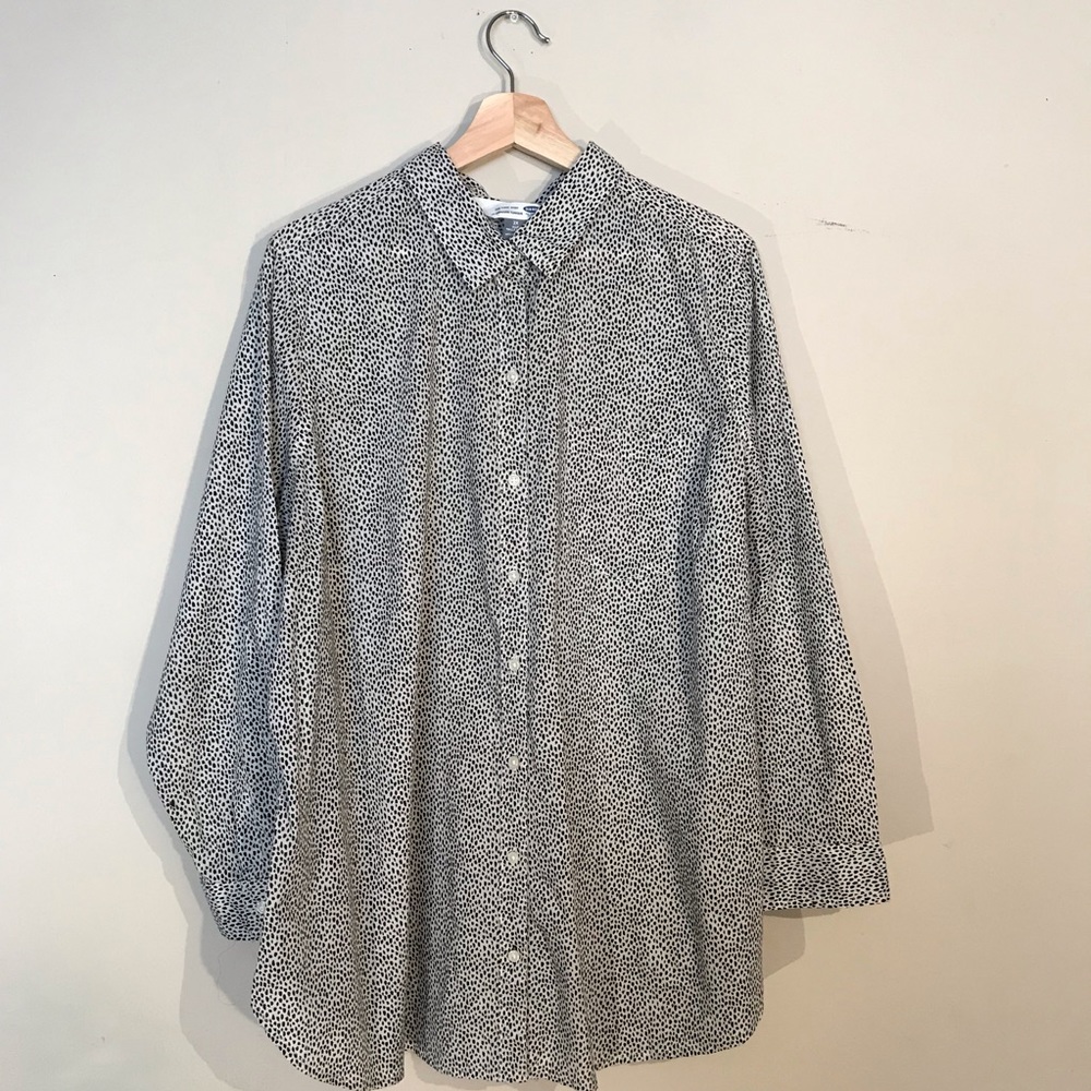 Old Navy Minimal Speckle Shirt
